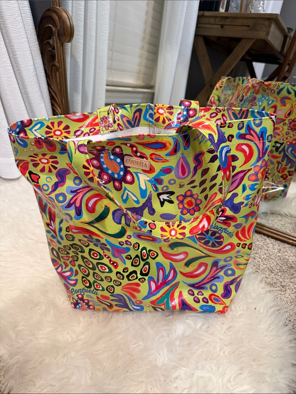 NWT Consuela retired Limon Grab N Go Tote